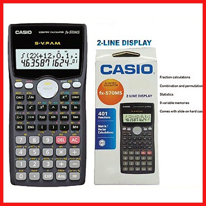 [Original] CASIO SCIENTIFIC CALCULATOR FX-570EX/FX-991EX /FX ...