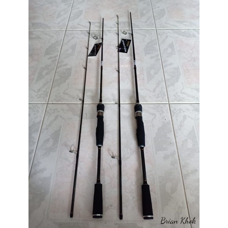 RYOBI SPIRITUAL SPINNING FISHING ROD (FUJI GUIDES) | Shopee Malaysia