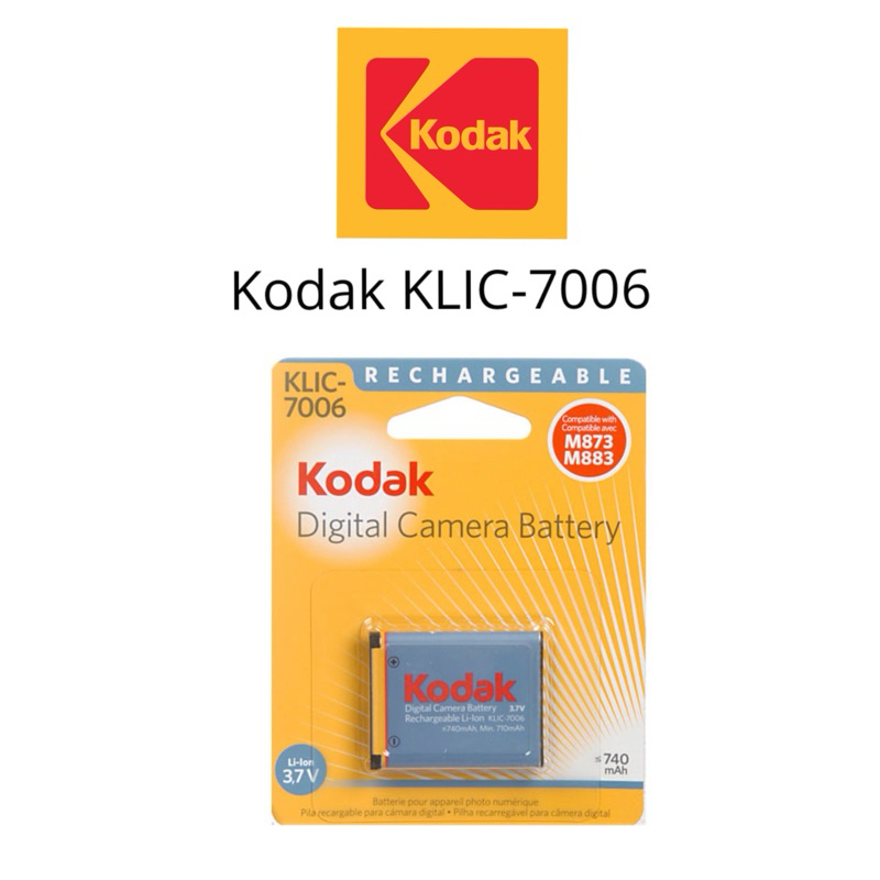 KODAK KLIC-7006 BATTERY FOR FUJI KODAK COMPACT CAMERA (1 YEARS WARRANTY ...