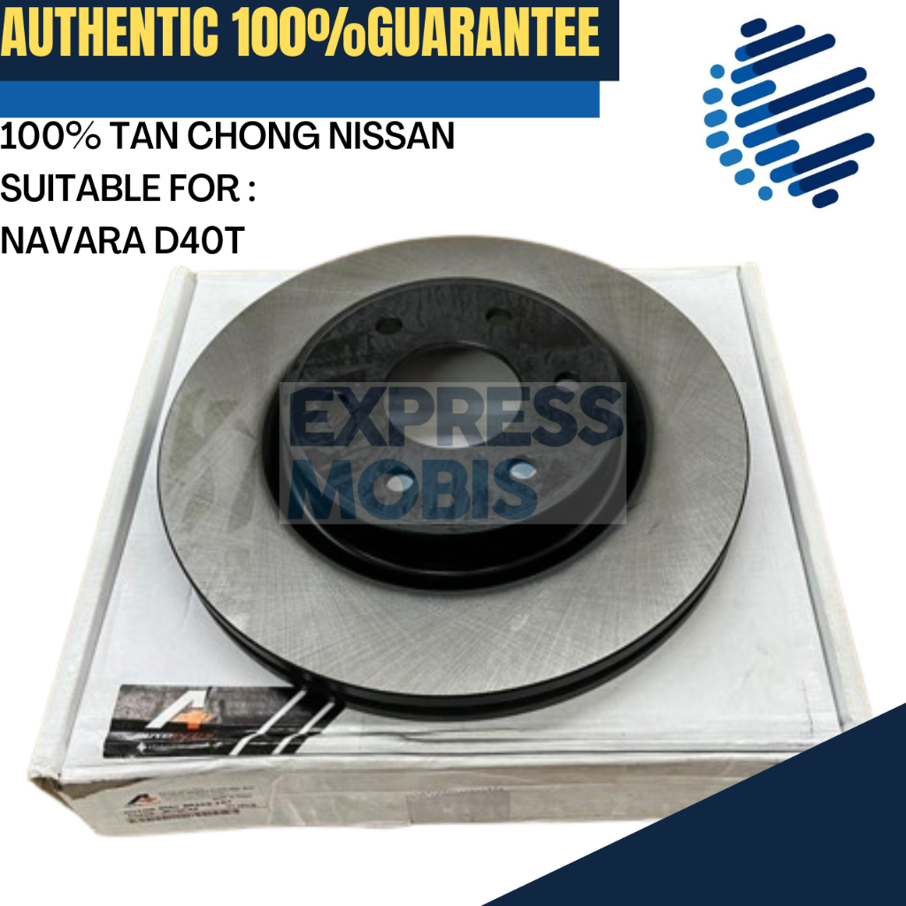 TAN CHONG NISSAN NAVARA D40T FRONT DISC ROTOR 40206-JR70DAP NAVARA D40T ...