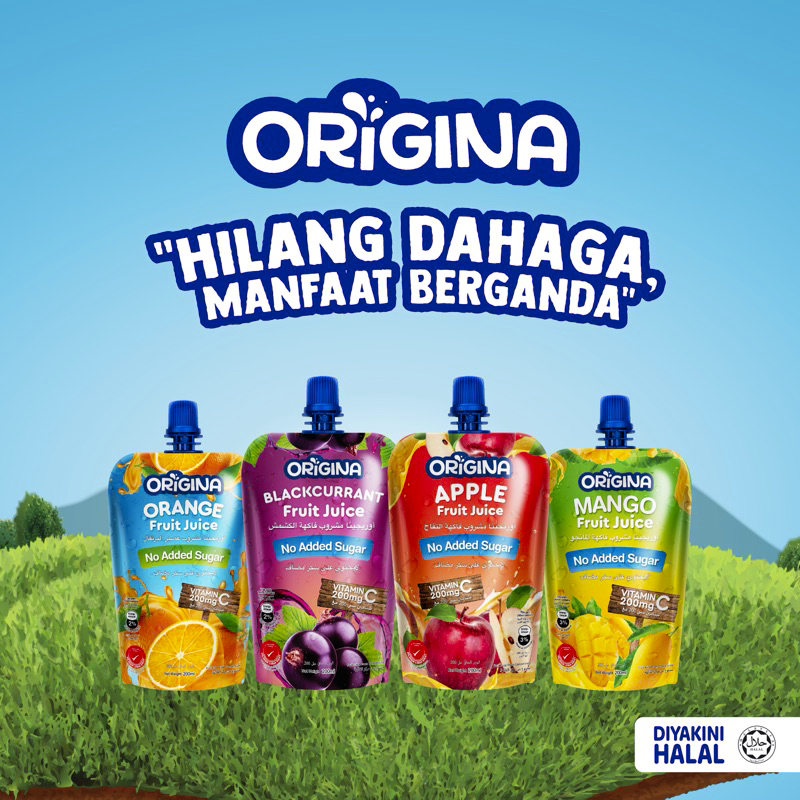 ORIGINA Fruit Juice - Mini Box 6s | Shopee Malaysia