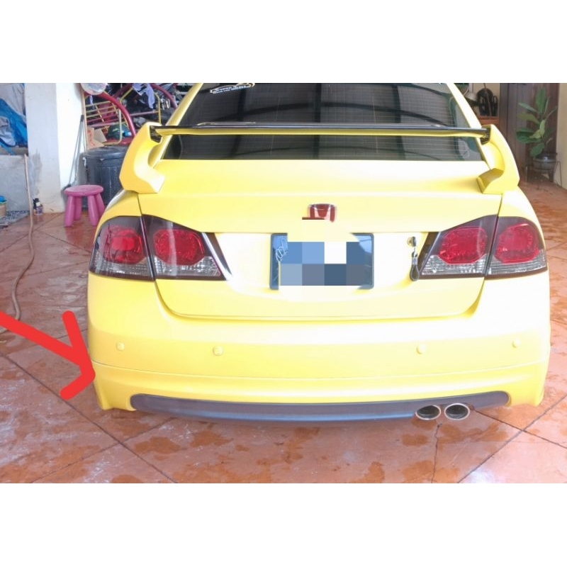 Honda civic Fd Rear skirting | Shopee Malaysia