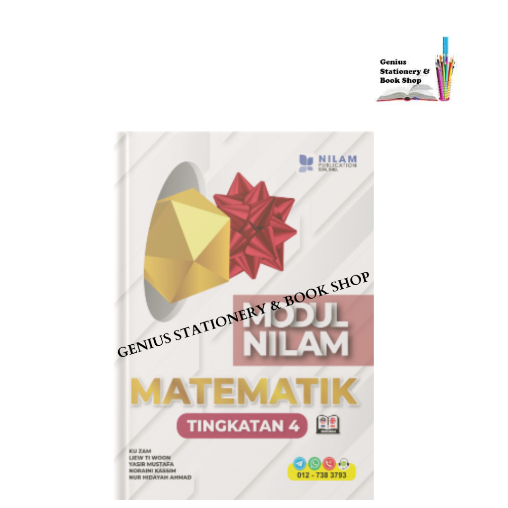 Buku Latihan: Modul Nilam Matematik Tingkatan 4 (2024) Dwibahasa ...