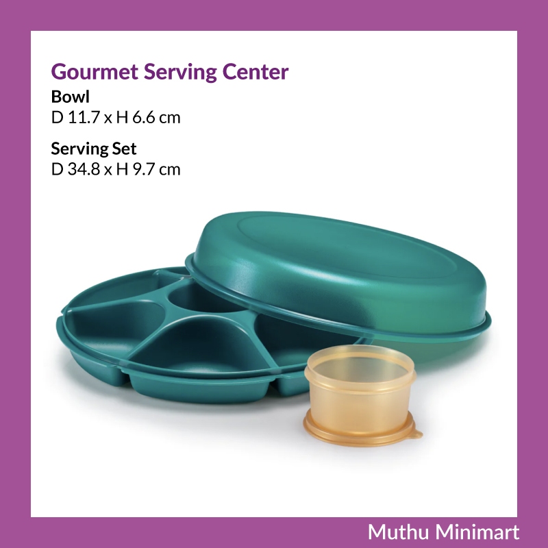 Original Tupperware | Gourmet Serving Center kitchen Serveware ...