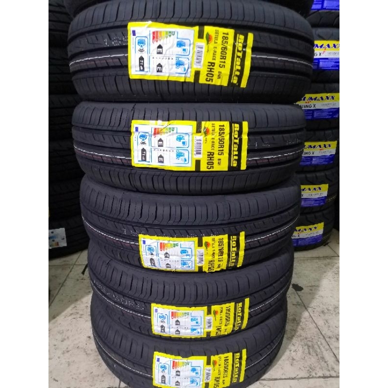 185/60/15 Rotalla Setula E-Race RH05 Tyre Tayar | Shopee Malaysia