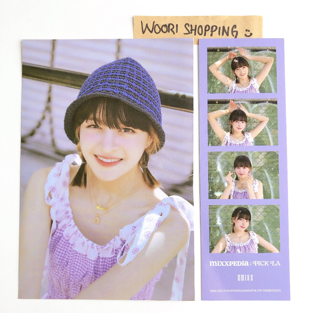 NMIXX 1st Photobook MIXXPEDIA : PICK LA Official Set ( LILY HAEWON
