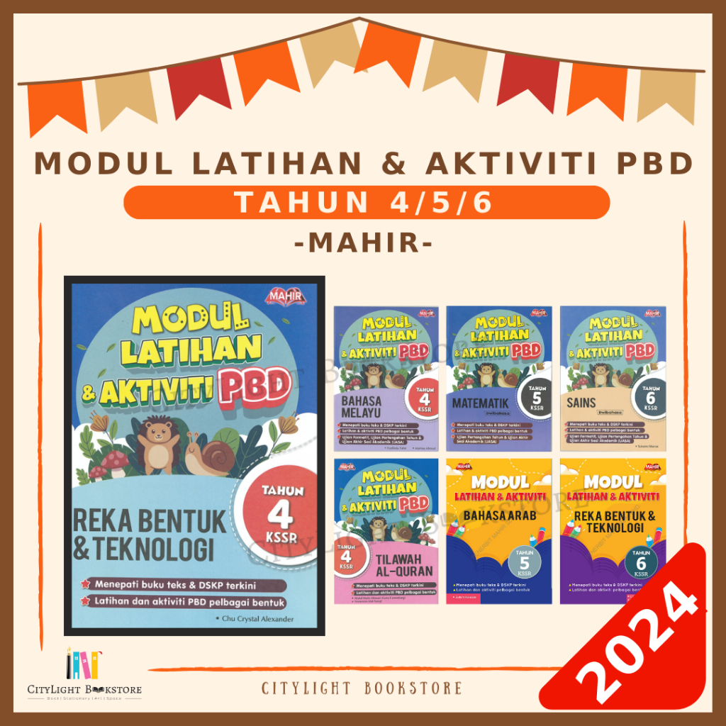 [CITYLIGHT] Buku Latihan 2024: Modul Latihan & Aktiviti PBD KSSR Tahun ...