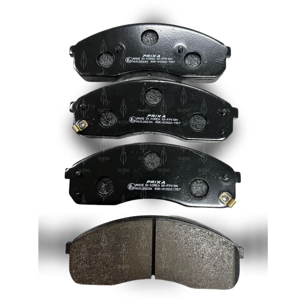 NAZA RIA DISC BRAKE PAD FRONT/ALAS BREK DEPAN(FRIXA BY HANKOOK)(SET ...