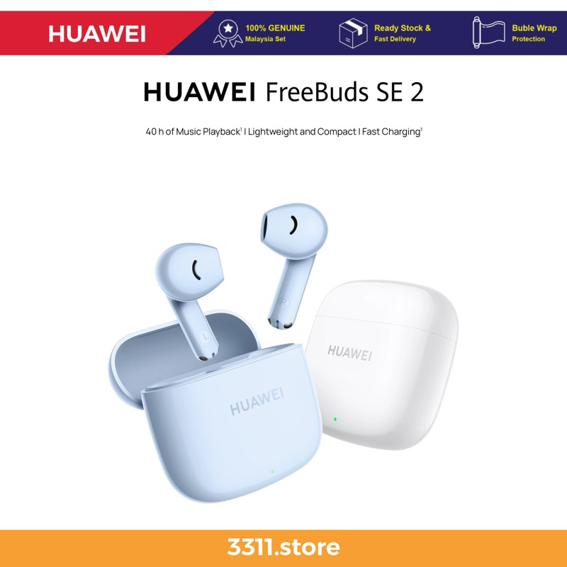 Huawei FreeBuds SE 2 Earphone | 40 h of Music Playback