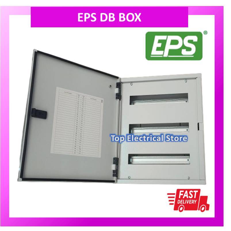 EPS EM-3A 3ROW 45WAY METAL CLAD (500X400X120mm) METAL CLAD ENCLOSURE DB ...