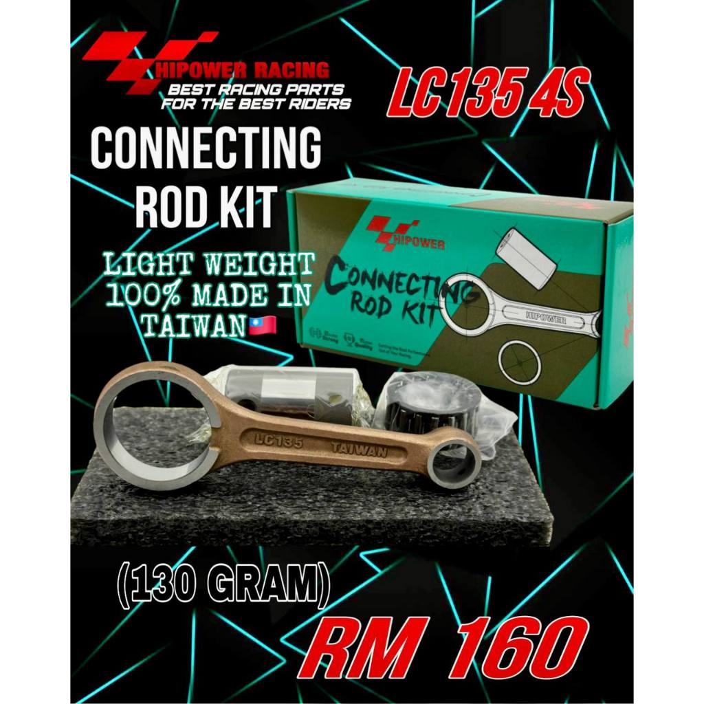 HIPOWER HI POWER RACING CON ROD CONNECTING ROD LC135 4S ** 130GRAM ...