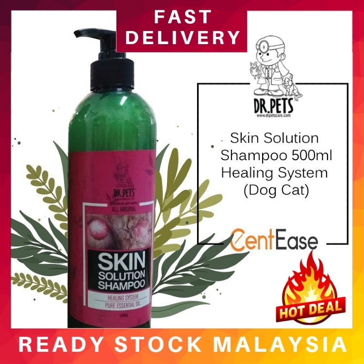 DR PETS ALL NATURAL NEEM SHAMPOO FLEA TICK ANTI MOSQUITOES SKIN