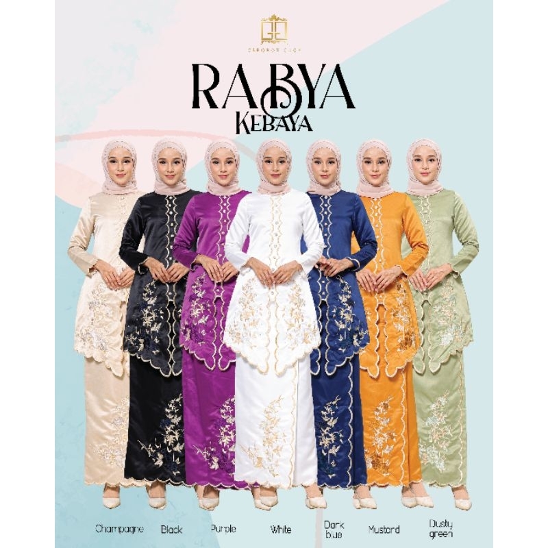 GG RABYA KEBAYA RAYA 2024 | Shopee Malaysia