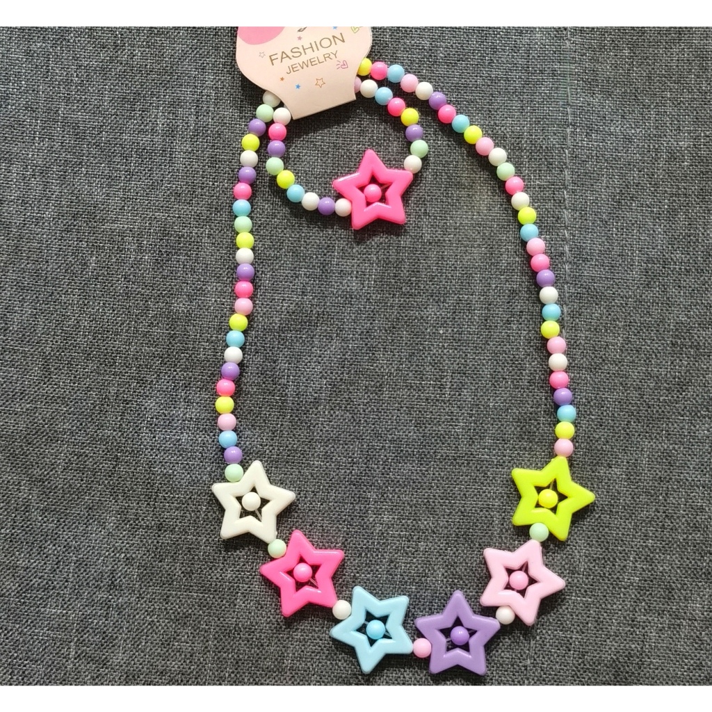 Toddler Jewelry Age 2-4 BigOtters Little Girls Necklace Bracelet