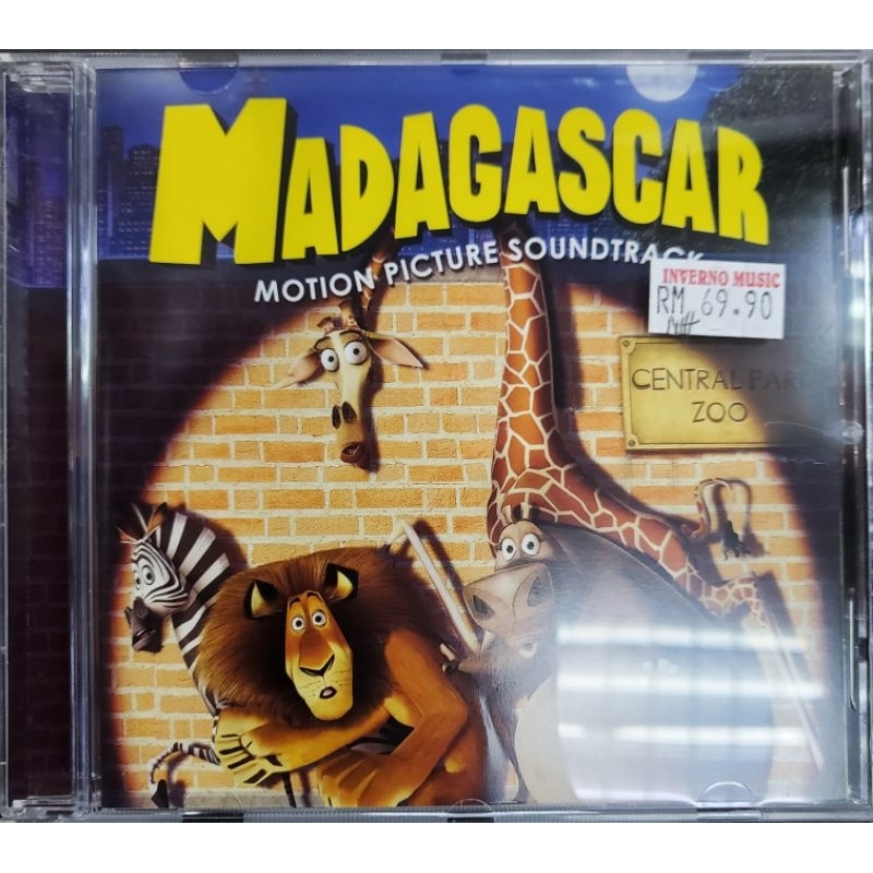 Madagascar - Original Soundtrack (CD) | Shopee Malaysia