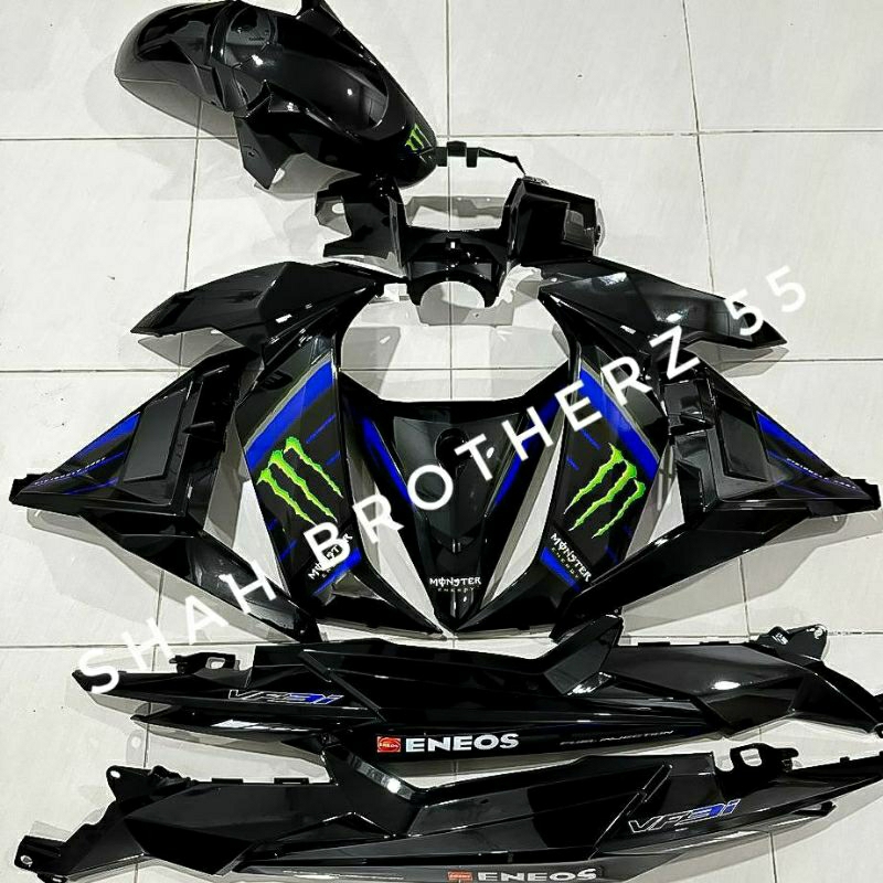 COVERSET SYM VF3I MONSTER CUSTOM | Shopee Malaysia