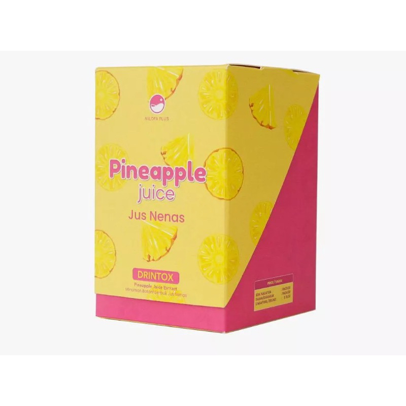 PINEAPPLE JUICE DRINTOX BY NILOFA PLUS Shopee Malaysia
