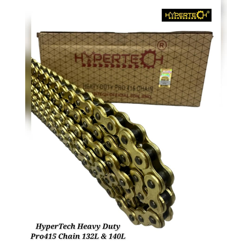 SPROCKET CHAIN Hypertech Heavy Duty Pro415 chain 132L & 140L - 415 NON ...