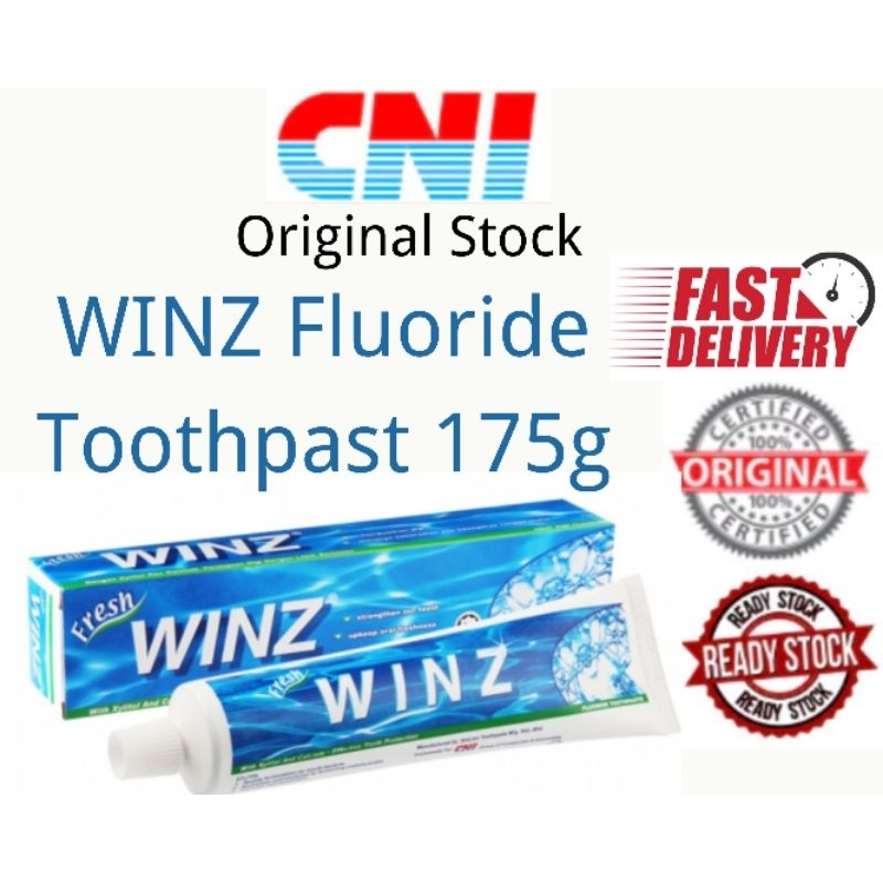 CNI Winz Fluoride Toothpaste 175g With Xylitol, Calcium and Phosphate