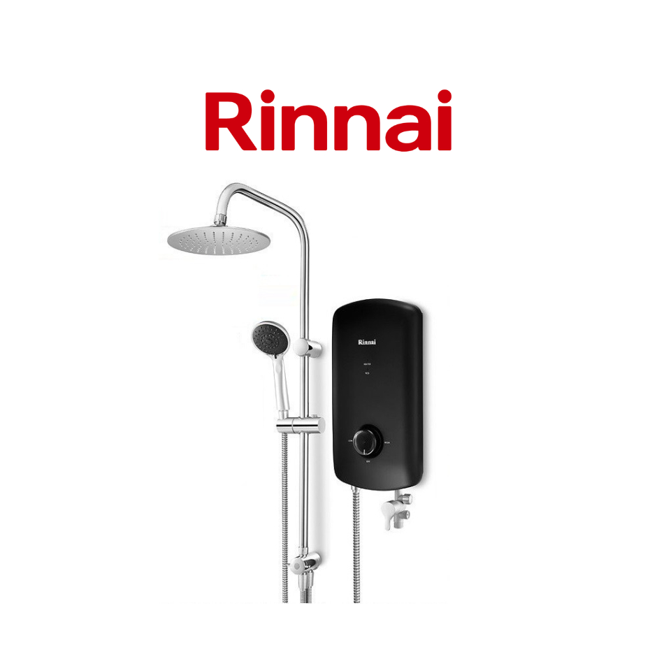 Rinnai DC Inverter Pump Water Heater With Rain Shower REIB380DRRMB