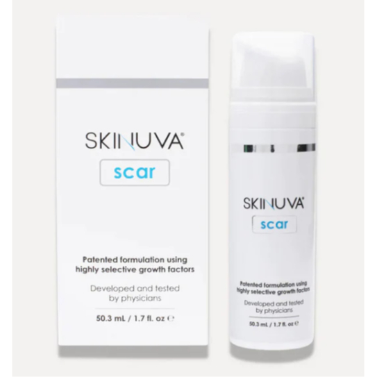 Skinuva Scar 50ml, Silicone Scar Cream, Keloids, C-Section, Abdominal