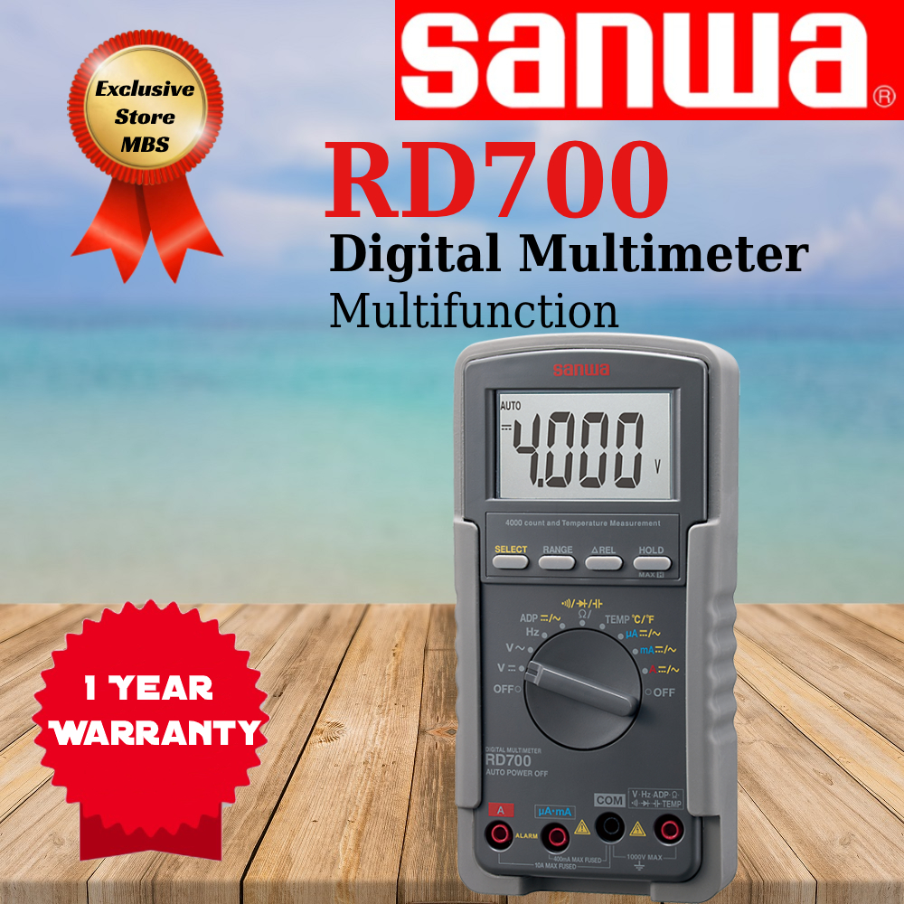 Sanwa RD700 Digital Multimeter | Shopee Malaysia