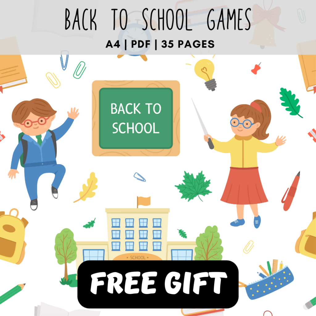 [PDF] Printable Back To School Kids Games Worksheet for Preschool, Buku ...