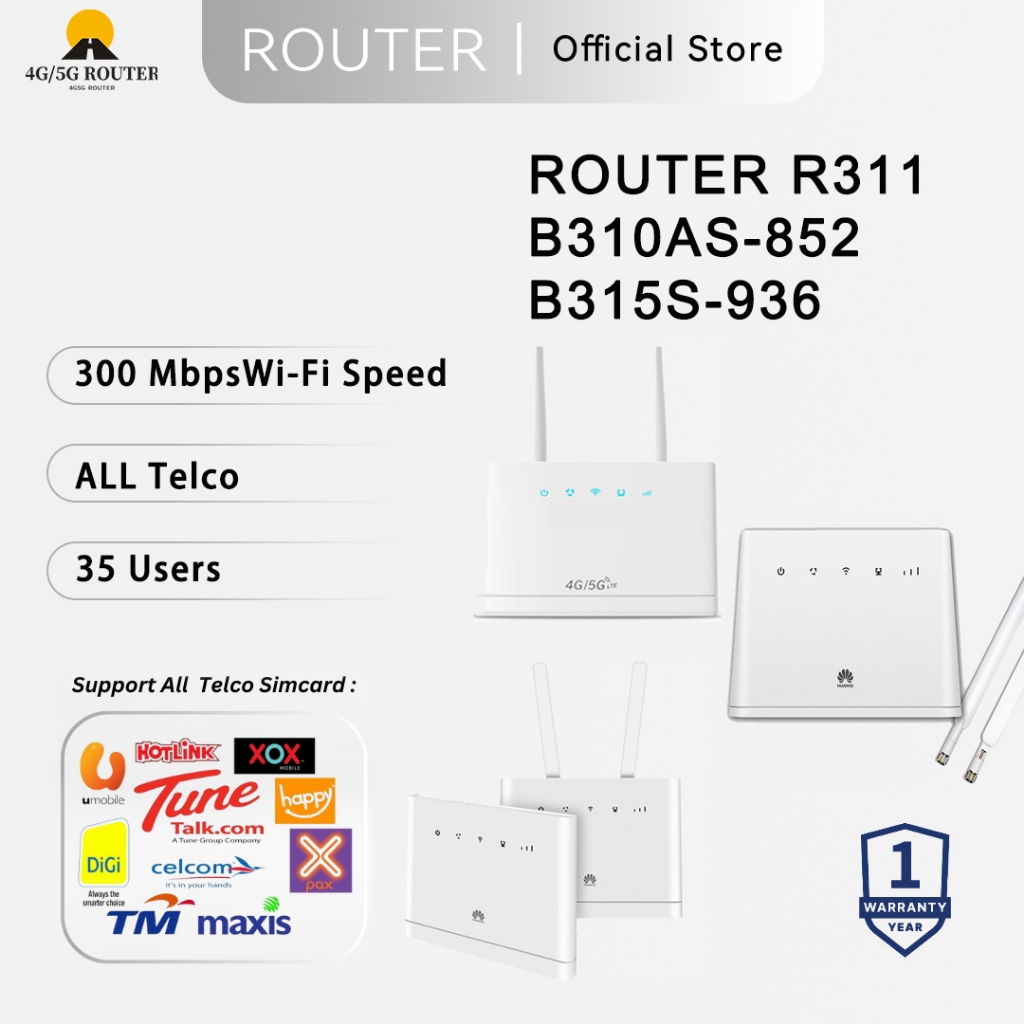 Modified Unlimited Huawei B310as-852 / B315s-936 B315s B310 Original ...