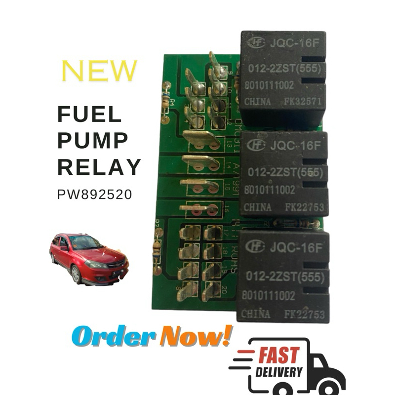 PROTON GEN2, SATRIA NEO, EXORA, SAGA BLM & FLX FUEL PUMP RELAY /ICM