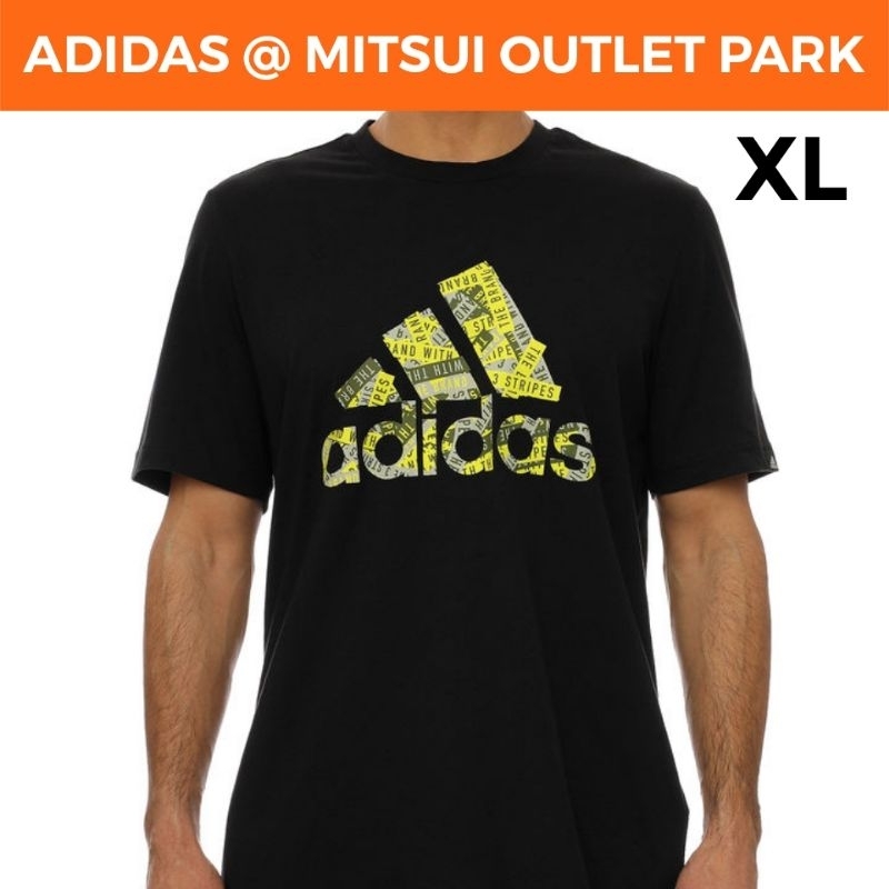 💯🇲🇾 𝙂𝙀𝙉𝙐𝙄𝙉𝙀 𝘼𝘿𝙄𝘿𝘼𝙎 𝙈𝙔 🔻 BRANDED TAPE TEE T-SHIRT [XL] | Shopee Malaysia