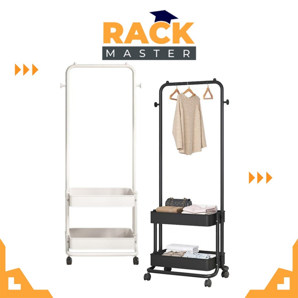 𝗥𝗔𝗖𝗞 𝗠𝗔𝗦𝗧𝗘𝗥 Multipurpose LK Clothes Rack Hanger Rack Space Saving ...