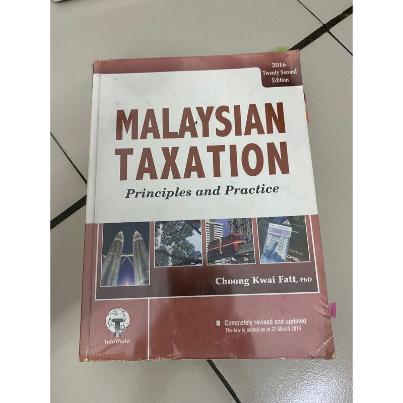 MALAYSIAN TAXATION 2016 22 EDITION (used book) Shopee Malaysia