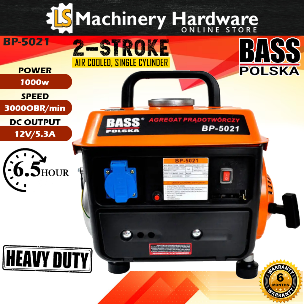 Bass BP-5021 1000W Power Generator - Brand from Poland - 6 Months ...