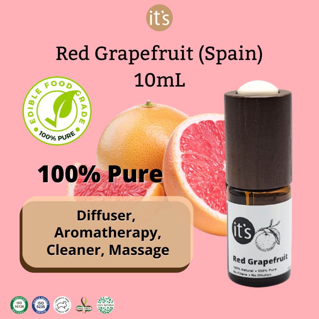it's Essential Oil 100% Pure Red Grapefruit - 100% Natural/Single ...