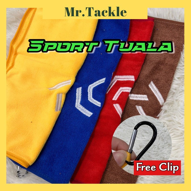 MR.T】 30cmx30cm Fishing Towel Quick Dry Tuala Outdoor Sport Towel Non-Stick  Absorbent Pancing Towel