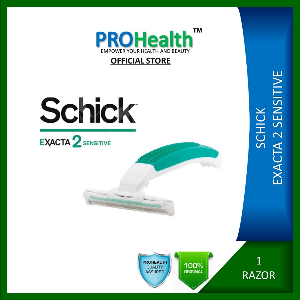 SCHICK Exacta 2 Normal/Sensitive Disposable Razor 1S | Shopee Malaysia