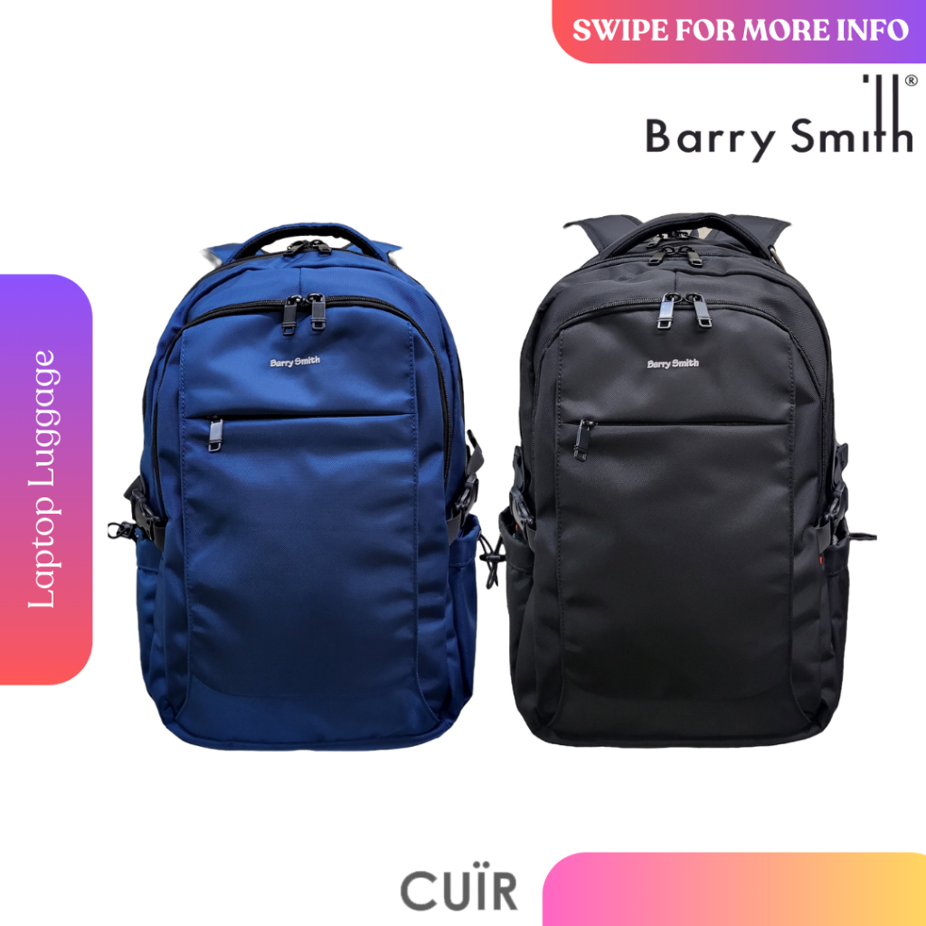 Barry Smith Laptop Bag with USB Port BSGL816 Shopee Malaysia