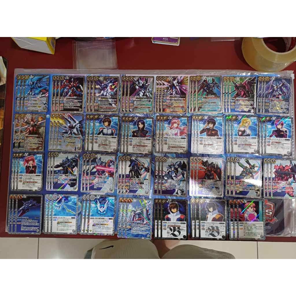Battle Spirits CBX01 Rising Freedom Gundam Deck + CB27 Strike Freedom