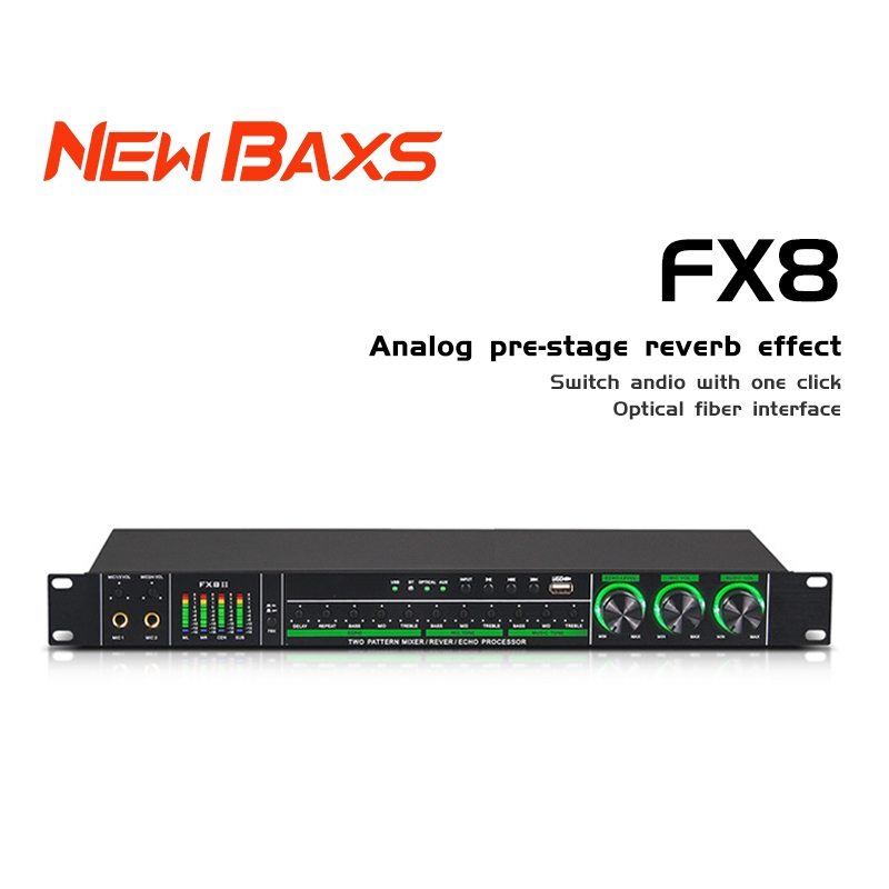 NEW BAXS FX8 front-end digital effects, built-in FBX, DSP reverberation ...