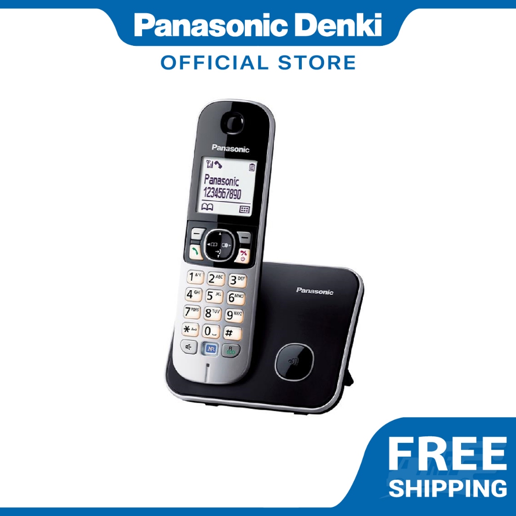 PANASONIC KX-TG6811 DECT Cordless House Phone Home Office TM Unifi Landline  Telephone Telefon Rumah 家用无线电话 | Shopee Malaysia