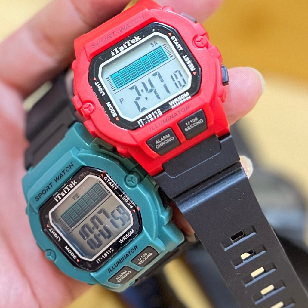 Kid's Children's Waterproof Kids Watch LED Digital Sports