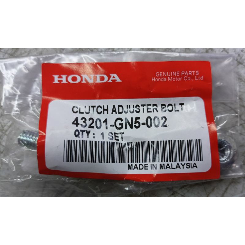 Honda ex5 hp dream wave100 wave 100 clutch adjuster bolt screw Shopee