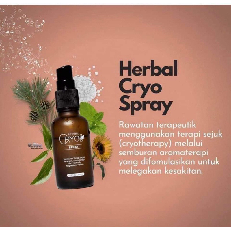 Herbal Cryo Spray 20ml - Jamu Ratu Malaya JRM | Shopee Malaysia