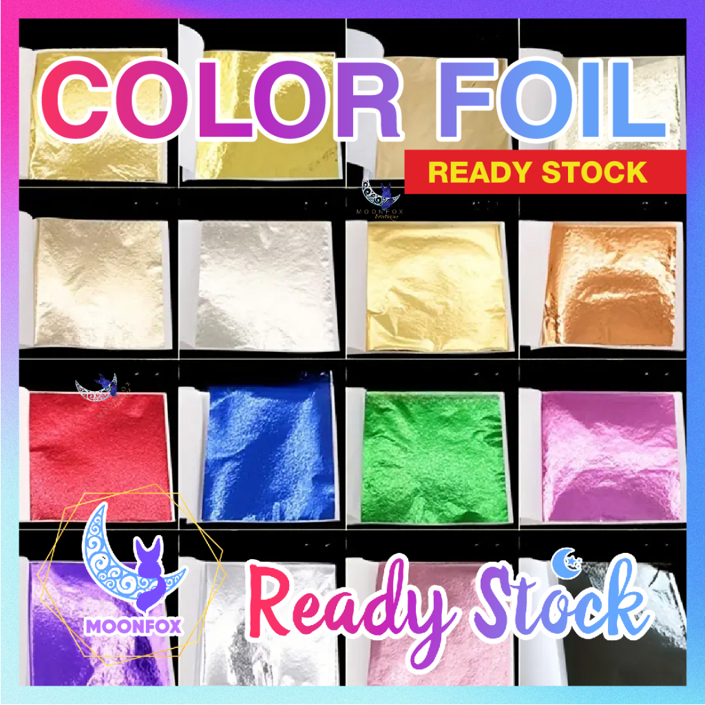 Dual Color Foil for Resin Nails Drawing Painting Art Crafts Slime ...
