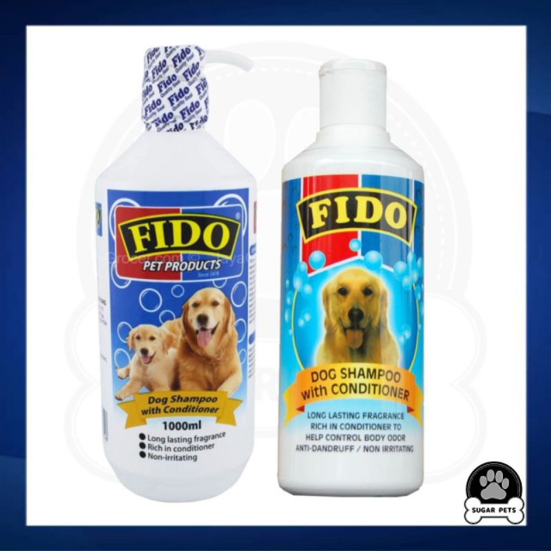 Fido Dog Shampoo (500ml/Anti Bacteria 1L) | Shopee Malaysia