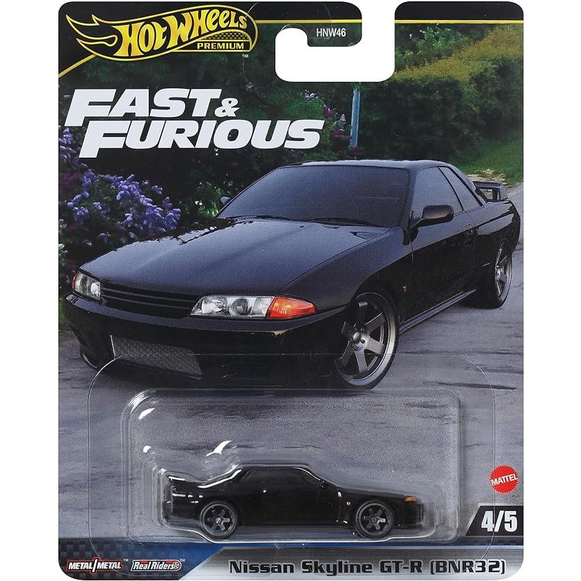 Hot Wheels Premium Nissan Skyline GT-R BNR32 [HW R32 Car