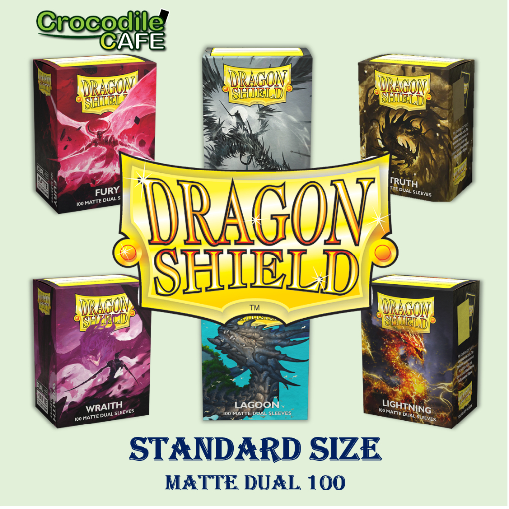 Dragon Shield Matte Ruby Card Sleeves - Standard Size - 10 Packs (Display Case)
