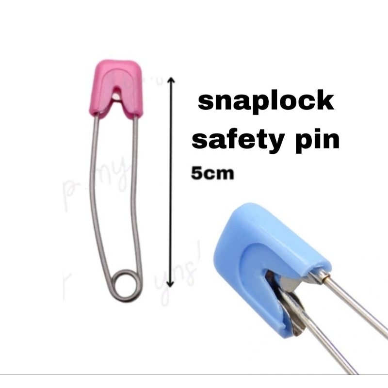Baby Snaplock Stainless steel Safety Pin | Shopee Malaysia