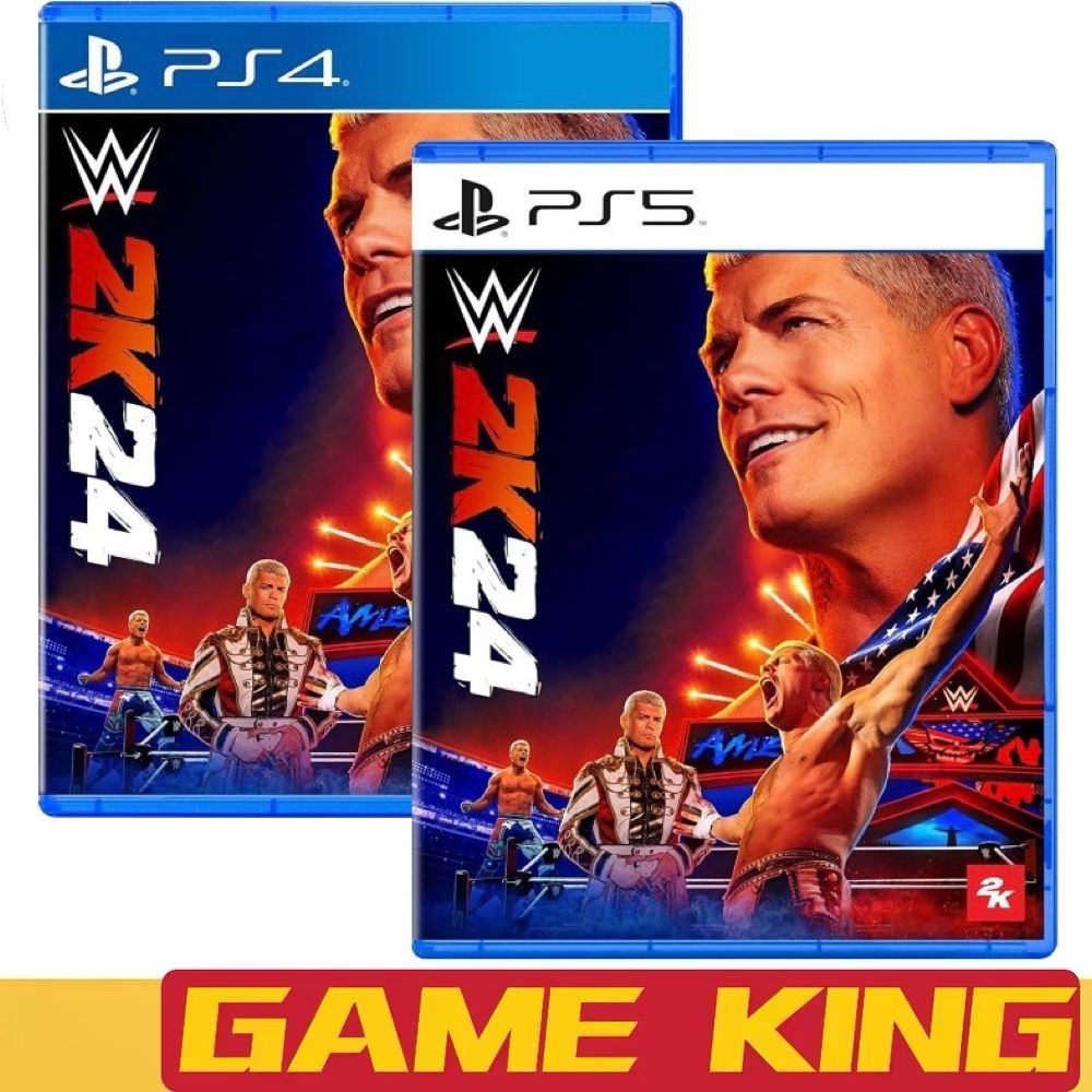 PS4 / PS5 WWE 2K24 WWE 24 WWE 2024 Standard / Deluxe Edition