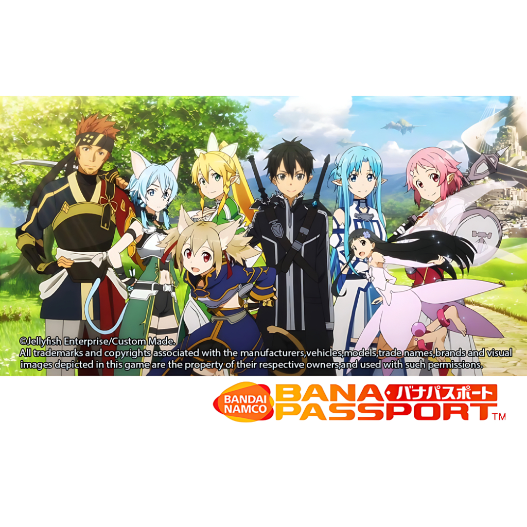 Sword Art Online High Definition Quality banapassport design Card